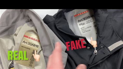 fake prada coat|Prada jacket spotting.